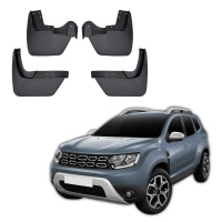 Lapače nečistot (zástěrky) přední+zadní Dacia Duster -- rok výroby 2018-23 (sada 4kusy) Lapače nečistot (zástěrky) přední+zadní Dacia Duster -- rok výroby 2018-23 (sada 4kusy)