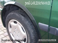 Lemy blatn�k� pro lakov�n� Dacia Duster -- od roku v�roby 2010- (4d�ln� sada)