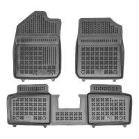 Gumov� vani�ky do interi�ru vozu Dacia Spring -- od roku v�roby 2021- (3-d�ln� sada)